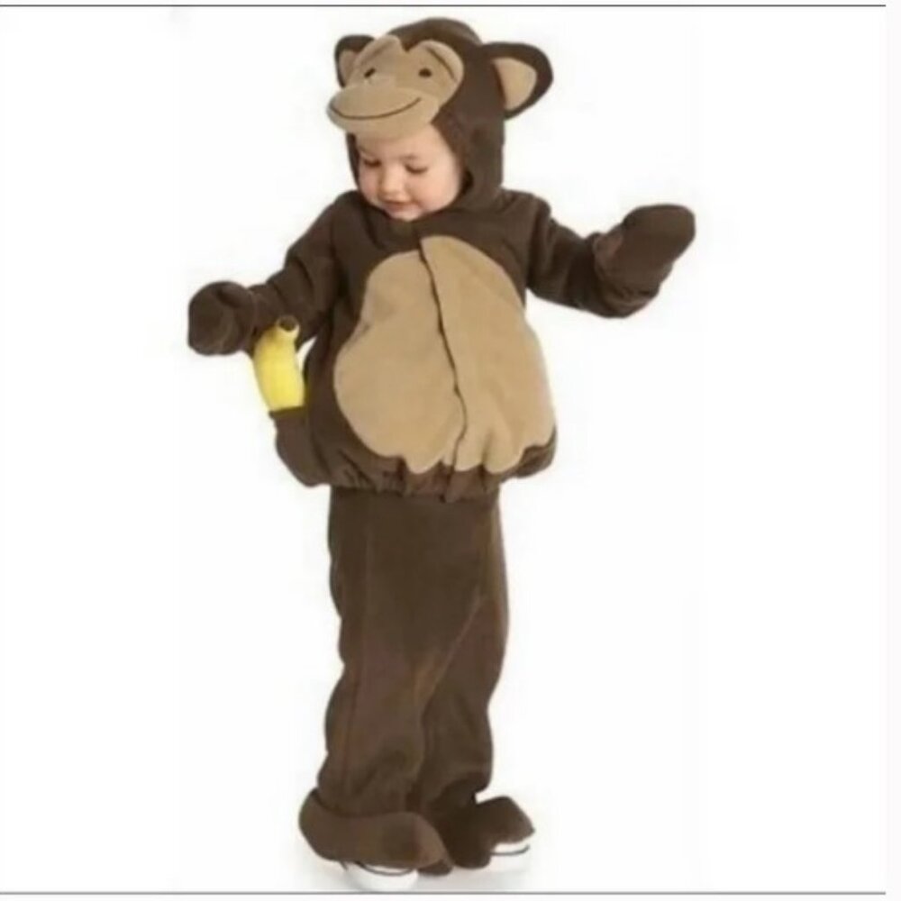 Old Navy Brown and Tan Monkey Costume - Kids Halloween